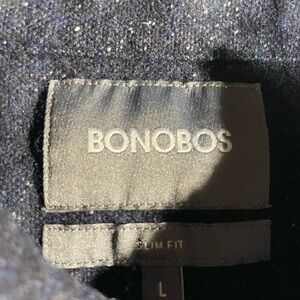 Bonobos Midnight Blue Slim Fit button up shirt